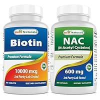Biotin 10,000 mcg & NAC 600 mg
