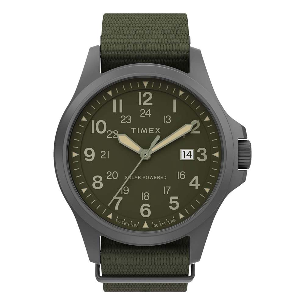 Timex 41 mm Expedition North Field Post Solar Recycled Fabric Strap Watch