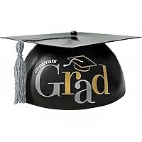 Amscan Stunning Grad Cap Cake Topper-Perfect for Celebrating Graduation, 7.44