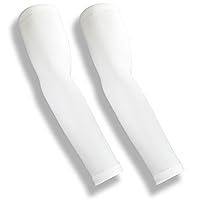 (NW Golf Sleeves Long Driver Golf Sun Sleeves + Blocks 96% UV + Compression + Wick Away Fabric + US Made - (Pair)