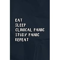 Asthma Journal - Womens Funny Eat Sleep Clinical Panic Study Panic Care Plans Repeat Nice Family: Clinical Panic Study Panic, Asthma Symptoms Tracker ... Organizer, Triggers,Symptoms Tracker for Pe