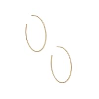 Kendra Scott Keeley Hoop Earrings in 18k Gold Vermeil