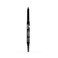 Kokie Cosmetics High Brow Angled Eyebrow Pencil, Rich Brunette, 0.012 Ounce