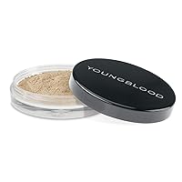 Clean Luxury Cosmetics Natural Loose Mineral Foundation, Soft Beige | Loose Face Powder Foundation Mineral Illuminating Full Coverage Oil Control Matte Lasting | Vegan, Cruelty Free