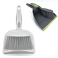 Broom and Dustpan,Dust Pans with Brush,Mini dust Pans with Brush,Dust Pan and Brush Set for Table, Desk, Countertop, Key Board, Cat, Dog and Other Pets