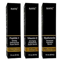 ReVitC Serum 3 Full Size Products. Power Trio Serums Trial