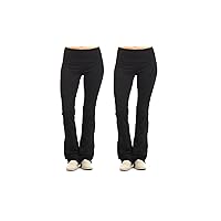 Women's Bootleg Yoga Pants 2-Pack