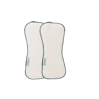 Buttons Hemp/Organic Cotton Diaper Inserts - Nighttime - 2 Pack (Large)
