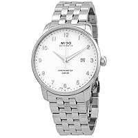 MIDO Baroncelli Automatic Chronometer White Dial Men's Watch M0376081101200