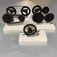 Occus Mechanical transmission model including gears, belts, sprocket and worm gears, friction wheels, teaching equipment