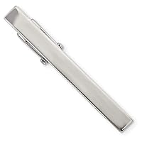 5.81mm Stainless Steel Engravable Polished Tie Clip Jewelry Gifts for Men