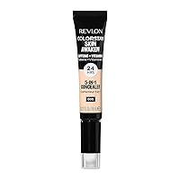 ColorStay Skin Awaken 5-in-1 Concealer, Lightweight, Creamy Longlasting Face Makeup with Caffeine & Vitamin C, For Imperfections, Dark Circles & Redness, 005 Fair, 0.27 fl oz