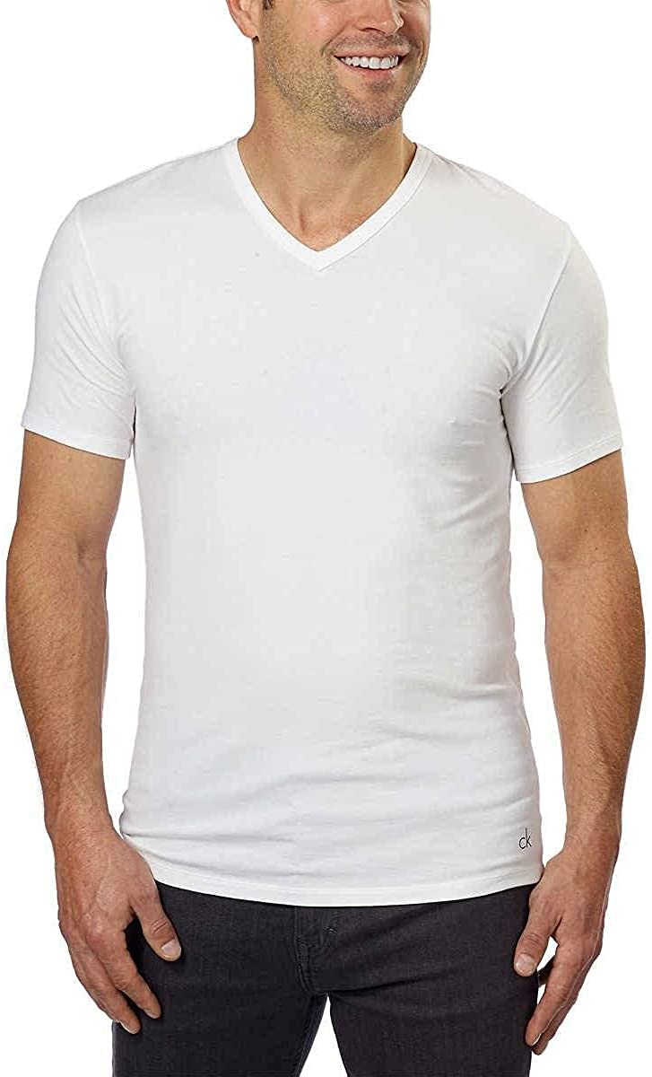 Descubrir 67+ imagen calvin klein cotton stretch t-shirt