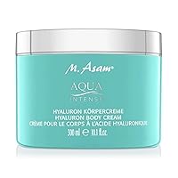 M. Asam Aqua Intense Body Cream – Hyaluronic Acid Body Cream for a smooth & hydrated skin – Body Moisturizer suitable for all skin types including sensitive skin, skin care, 10.1 Fl Oz
