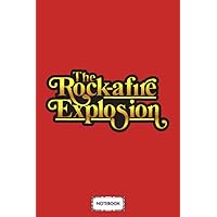 The Rock Afire Explosion A59872 Notebook: Planner, Diary, Lined College Ruled Paper, Matte Finish Cover, Journal, 6x9 120 Pages