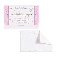 Parchment Paper Oil Blotting Sheets for Face, Absorb Access Oil, Makeup Essentials for Oily Face, 100 Sheets