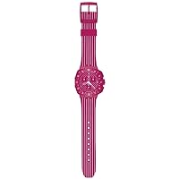 Swatch Women's SUIP401 Pink Run Multi-Color Strap Watch