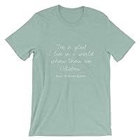 Anne of Green Gables Quote, October Quote, 100% Cotton Short-Sleeve Unisex T-Shirt