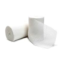 100% Cotton Gauze Rolls 8cm*6m Rolled Gauze Medical Tape Gauze Wrap - Breathable Gauze Bandage Rolls – 3.2” X 6.6 Yards Bandage Wrap for Wound Dressing –10 Rolls