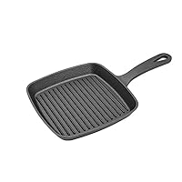 Cast Iron Cauldron Steak Skillet Grill Pan Gas Stoves Non-stick Frying Pans Home Garden Wok Pan Stripe Thick-bottomed Pans