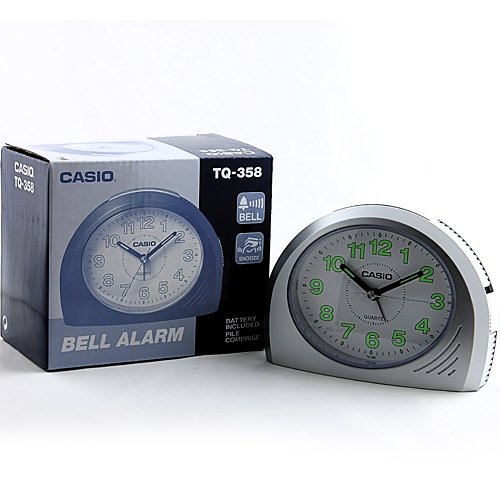 CASIO Grey Bell Chime Alarm CL