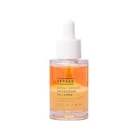 Versed Sunday Morning Antioxidant Oil Face Serum - Nourishing Facial Oil with Camellia Oil, Sea Buckthorn Extract and Vitamin E to Help Hydrate and & Strengthen Skin Barrier - Vegan (1 fl oz) Versed Sunday Morning Antioxidant Oil Face Serum - Nourishing Facial Oil with Camellia Oil, Sea Buckthorn Extract and Vitamin E to Help Hydrate and & Strengthen Skin Barrier - Vegan (1 fl oz)