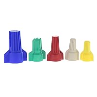 IDEAL INDUSTRIES INC. WingTwist Wire Connector, Assorted, (25/Bag)