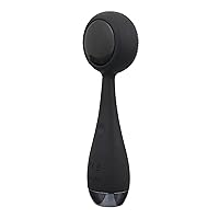PMD Beauty Clean Pro OB - Smart Facial Cleansing Device with Silicone Brush & Obsidian Gemstone ActiveWarmth Anti-Aging Massager - Waterproof - SonicGlow Vibration - Clear Pores & Blackheads