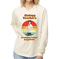 Growing Future Scientists California Wave Wash Hoodie - Science Hooded Sweatshirt - Teacher Hoodie