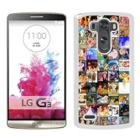 Disney Collage White Screen Cover Case Fit for LG G3,Fashion Look