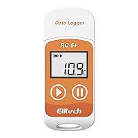 Elitech RC-5+ Digital PDF USB Temperature Data Logger Reusable Recorder Refrigerator Thermometer 32000 Points High Accuracy