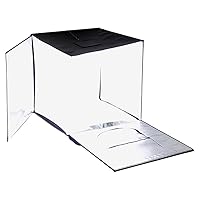 Fotodiox Pro LED 28x28 Studio-in-a-Box for Table Top Photography - Includes Light Tent, Integrated Dimmable LED Lights, Carrying case and Four backdrops