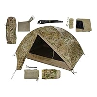 Fido Ai Two Person Shelter System, Multicam Camouflage, 90in x 42in x 56in, AI2100-MUL