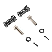 SCX10ET01 18mm Wheel Hub Extensions with 12mm Hex (2) - Axial Scx Wra