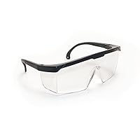 SAS Safety 5270 Hornets Safety Glasses - Black Frame - Clear Lens - Polybag