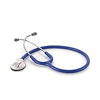 ADC Adscope 615 Platinum Sculpted Clinician Stethoscope with Tunable AFD Technology, Royal Blue