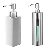 Soap Dispenser Stainless Steel 8.5oz/250ml & 7oz/200ml