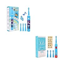 8620 Musical Electric Toothbrushes & OJV 8630 Kids Sonic Electric Toothbrushes (Bule)