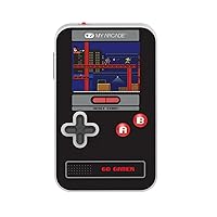 My Arcade Go Gamer Classic-RED: Portable Electronic Game Console with 300 Games, Full Color 2.5