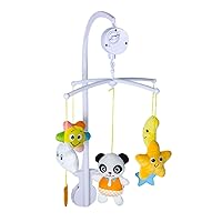 China-yahejp PUERI Baby Merry, Baby Crib, Toy with Music Box, Hand Winding Type, 360 Degree Rotation, Easy Installation, Baby Sleeping Toy, Educational Toy, Baby Bedding, Sleeping Products, Useful