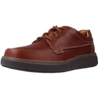 Clarks Mens Leather Lace-Up