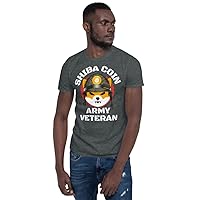 Shiba Inu Coin Army Crypto Veteran Meme $SHIB Hodler Adults Unisex T-Shirt