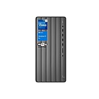 HP 13th Generation Envy i7 Tower Desktop, Intel Core i7-13700, Wi-Fi 6, HDMI, Wi-Fi & Bluetooth, Wired Keyboard & Mouse, Windows 11 Pro, Black (64GB RAM | 1TB SSD+2TB HDD)
