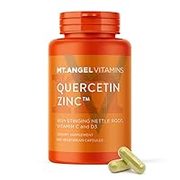 Quercetin Zinc Bromelain Supplement – Immune Support - 500mg Quercetin with Vitamins C and Zinc & D3 – Immunity Booster Herbal Supplement to Improve Respiratory Health, Immune Defense & Energy 300ct.