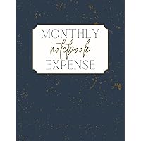 Monthly Expense Notebook: Easily Track your Monthly Expenses and Check-off those Already-Paid Bills - 8.5 x 11