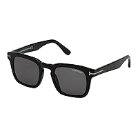 Sunglasses Tom Ford FT 0751 -N 01A Shiny Black/Smoke Lenses/Black