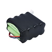 Battery for Medical 19.20Wh Ni-Mh 9.6V 2000mAh, 120140, BATT/110140 (19.20Wh Ni-Mh 9.6V 2000mAh Black for Drager Medical Oxipac 2500)