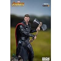 Iron Studios IS773302 1:10 Thor BDS Art Scale Statue-Avengers: Infinity War, Multi