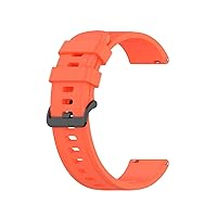 Silicone Replacement Watch Band for LEMFO LEM12 PRO Smart Watch WatchBands Unisex Fashion Pure Color Sports Strap Wrist (Band Color : 5, Size : for LEMFO LEM12)