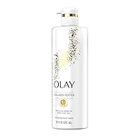 Olay Cleansing & Firming Women's Body Wash with Vitamin B3 and Collagen, 20 fl oz